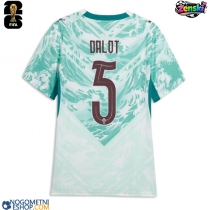 Ženski Nogometni dresi Portugalska Diogo Dalot #5 Gostujoči SP 2026 Kratek Rokav